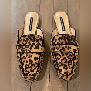 French Connection Leopard Print Mules (10)